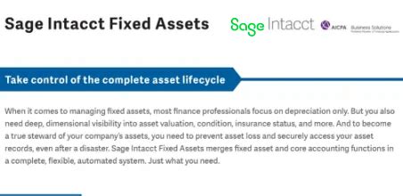 Image result for Sage Intacct Fixed Assets