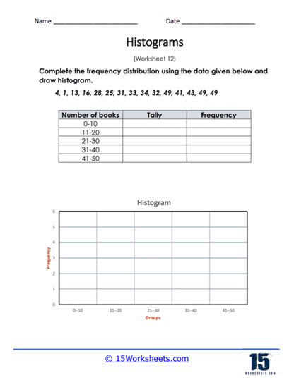Histogram Worksheet Answer Key に対する画像結果