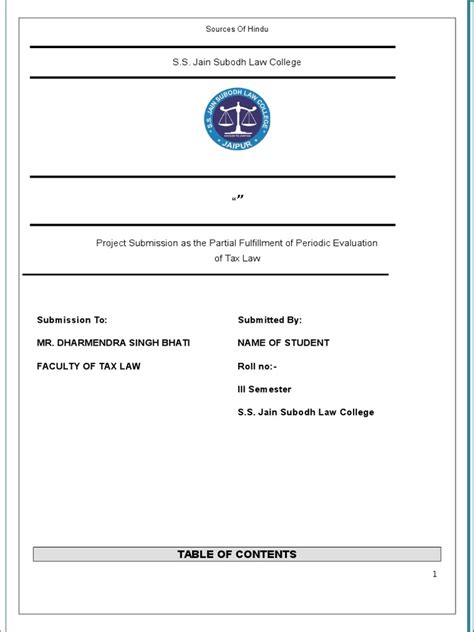 Toradh íomhá ar Project Report First Page Sample