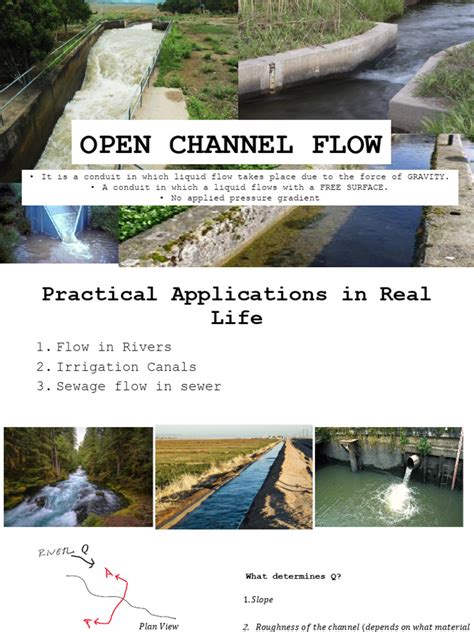 Image result for Open Channel Flow Rivers