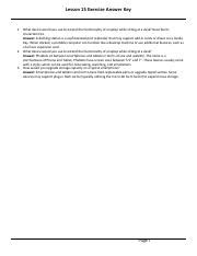 Image result for Lesson 15 Homework Answer