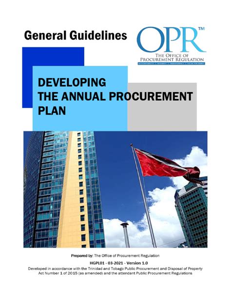 Toradh íomhá ar Procurement Plan Sample