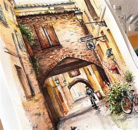 Image result for Watercolor Tutorial Italy