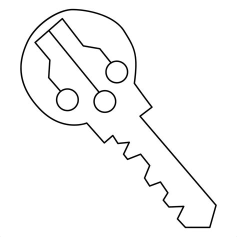 Toradh íomhá ar Key Out Line Editable