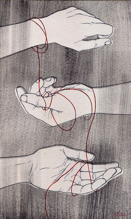 Image result for Red String Drawing Poses