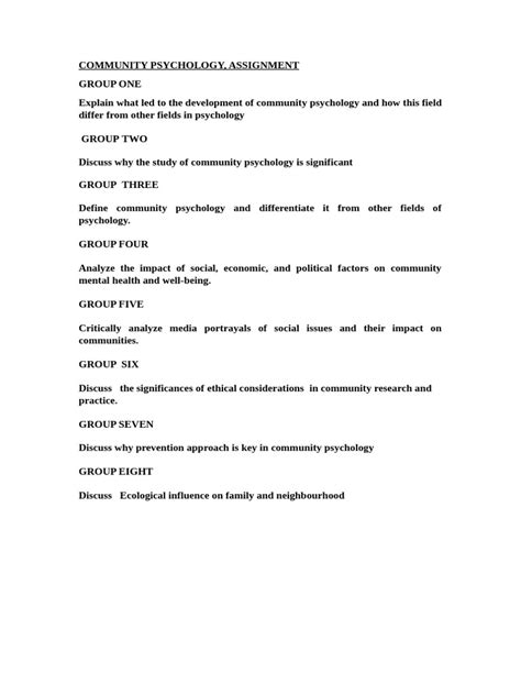 Image result for Community Psychology PDF