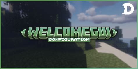 Image result for Custom Minecraft Welcome GUI
