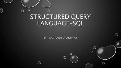 Image result for Different Components of Structured Query Language