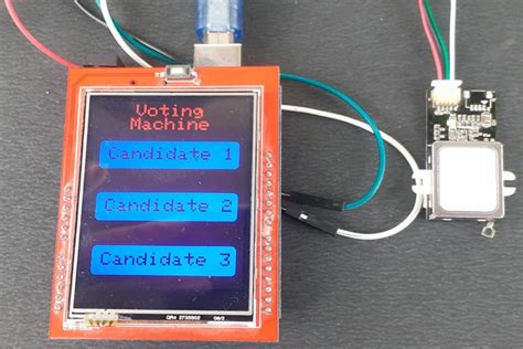 Image result for Biometric Voting Machine Block Diagrams