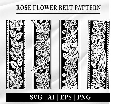 Afbeeldingsresultaten voor Rose Border Pattern SVG