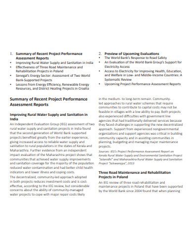 Image result for Personal Performance Project Report