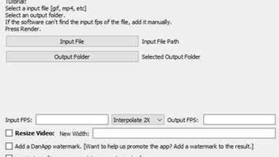 Dain App に対する画像結果