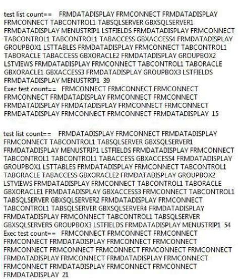 Image result for GUI Sample Output