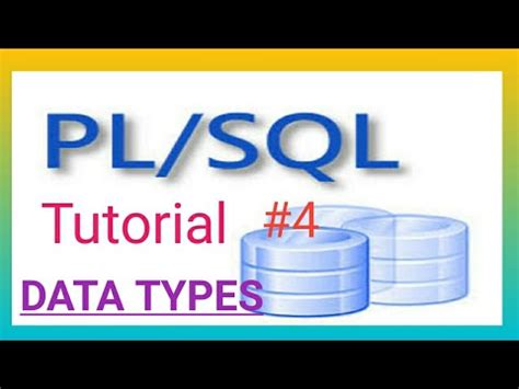 Image result for Data Type in PL/SQL