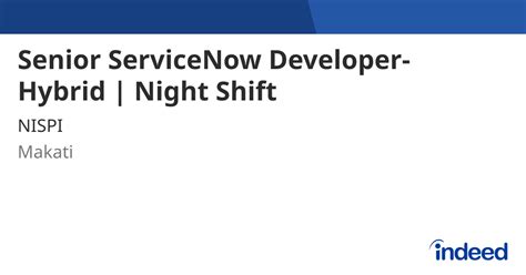Image result for ServiceNow Senior Developer