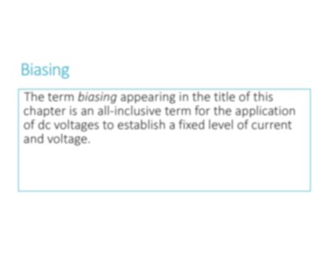 Image result for What Is DC Biasing of BJT