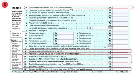Toradh íomhá ar 1040 Form 2020 Instructions Printable