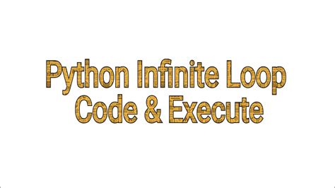 Image result for Infinite Loop Python Code