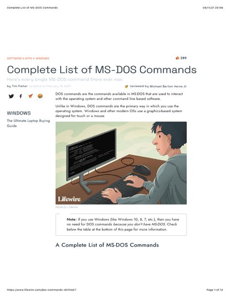 Image result for Windows DOS Command