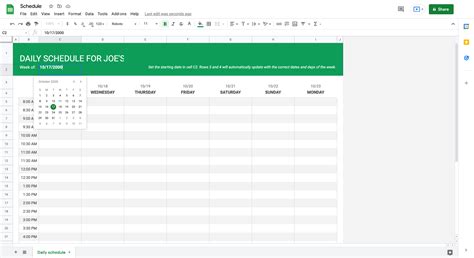 Image result for How Do I Make a Calendar in Google Sheets