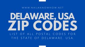 Image result for State of Delaware ADDRESS/ZIP Code