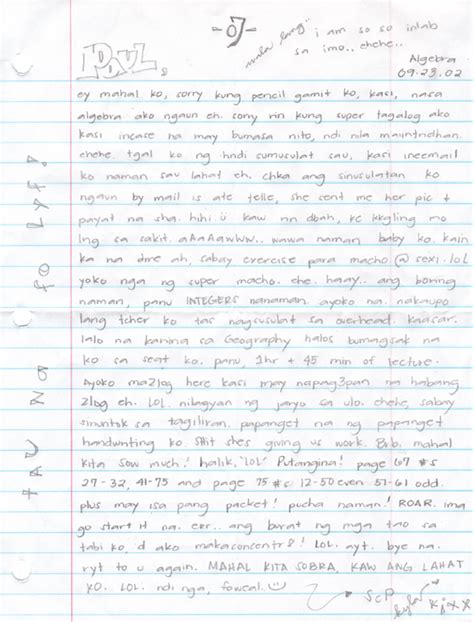 Image result for Sample of Writing Note