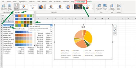 Image result for Excel Graph Colors