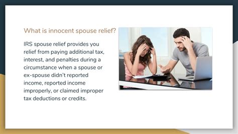 Image result for Innocent Spouse Relief