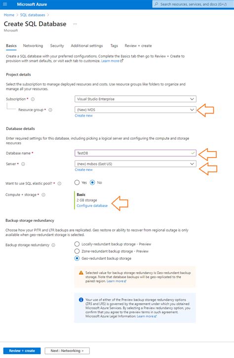 Azure SQL Server Backup Database ਲਈ ਪ੍ਰਤੀਬਿੰਬ ਨਤੀਜਾ