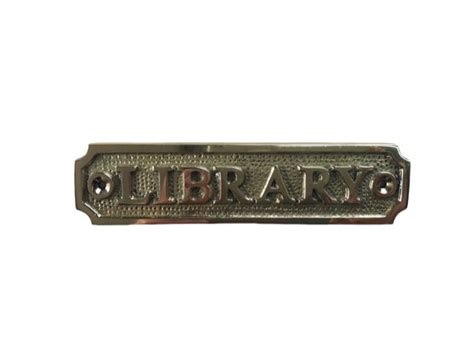 Image result for Library Door Sign