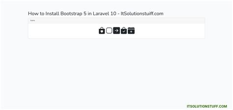 Toradh íomhá ar Installing Bootstrap in HTML