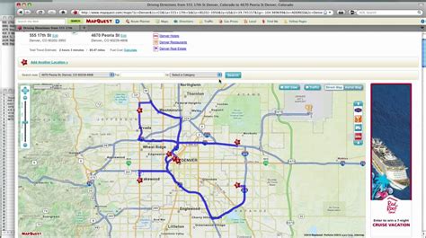 How to -- MapQuest Route Planner - YouTube