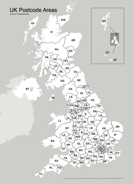 Image result for Postcode Map UK Free