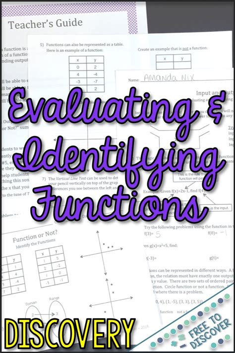 Evaluating Functions Printable Worksheet に対する画像結果