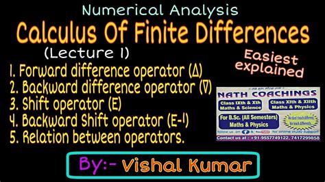 Image result for Finite Differences Numerical Analysis