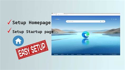 Image result for How to Set Edge Homepage
