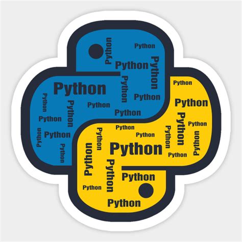 Image result for Sticker of CS Python