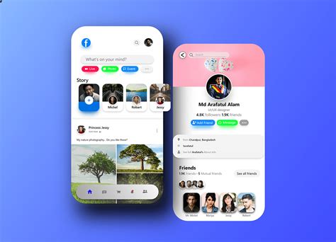 Image result for Loading UI Facebook