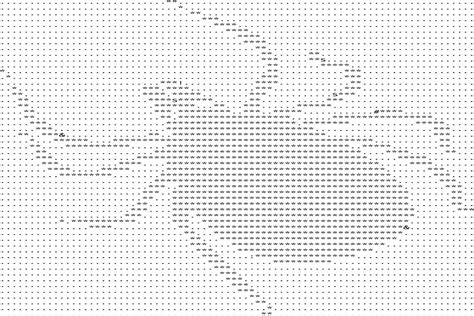 Toradh íomhá ar Subscribeb ASCII-art