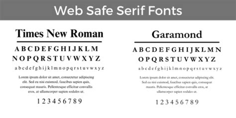 Image result for Web Safe Fonts Simple