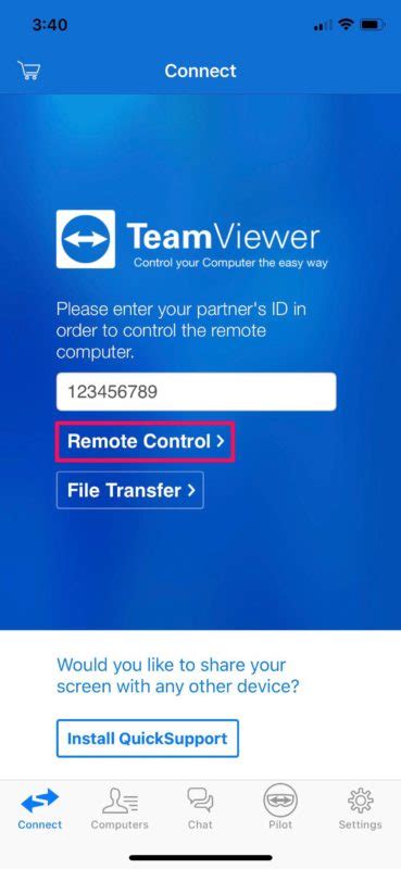 TeamViewer Remote Control Window に対する画像結果
