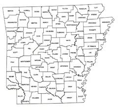 Image result for Arkansas 3 Digit Zip Code Map