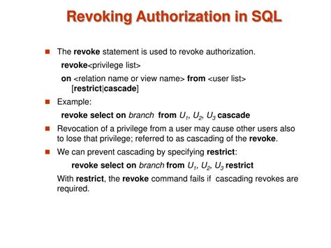 Image result for Meaning of Revoking the Right of the Privileged User
