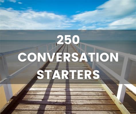 Image result for Conversation Starters