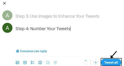 Twitter Thread Button に対する画像結果