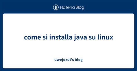 Bildergebnis für Come Si Installa Java