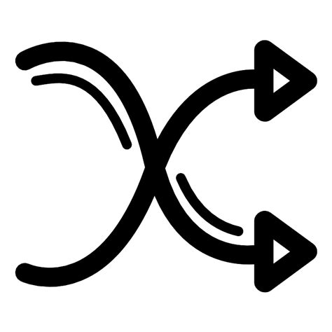 Toradh íomhá ar Random Chance Vector Icon