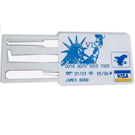 Credit Card Lock Pick Set に対する画像結果
