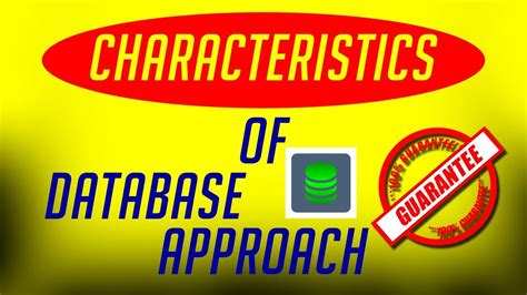 Characteristics Of Database Approach に対する画像結果