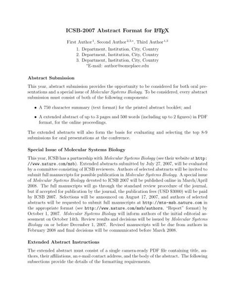 Image result for Abstract Summary Example